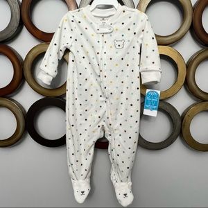‼️CLEARANCE NWT Carters Size 6m 2-Way Zipper